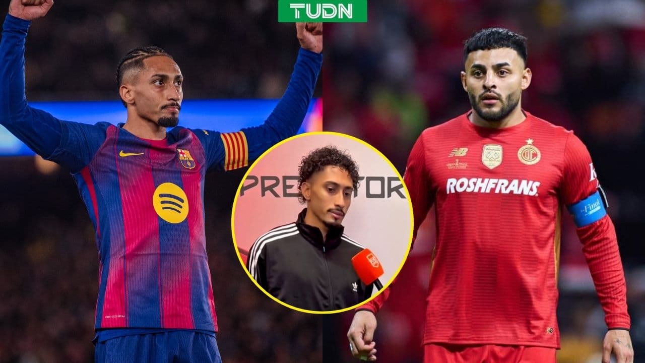 Raphinha nombra a Alexis Vega como su jugador favorito mexicano