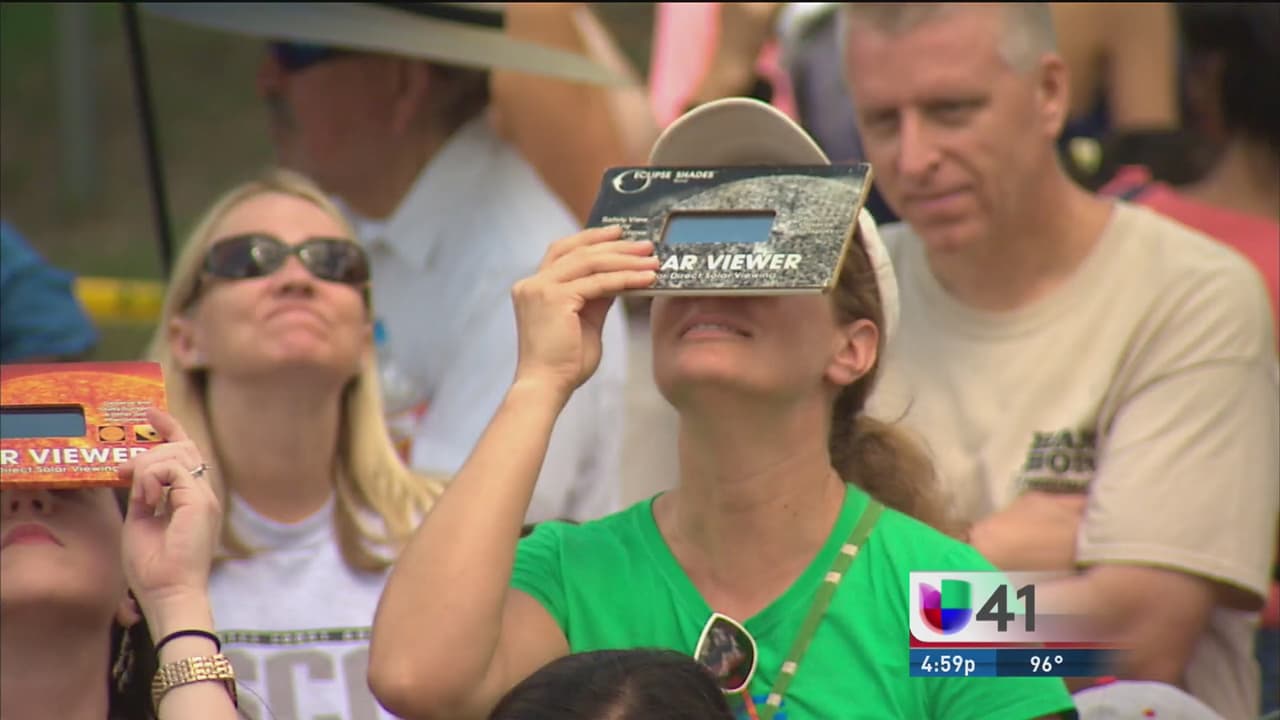 San Antonio vivió la euforia del eclipse