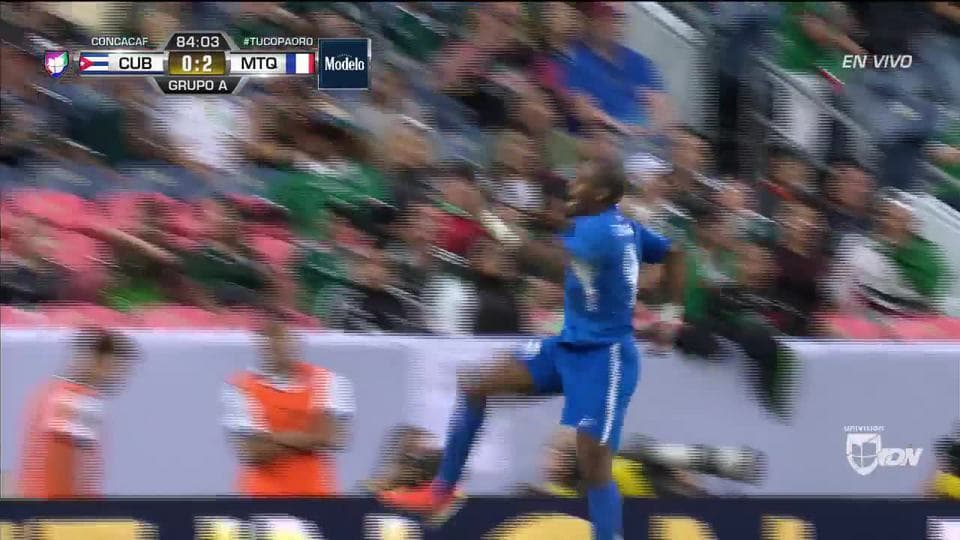 ¡GOOOL! Kévin Fortuné anota para Martinique