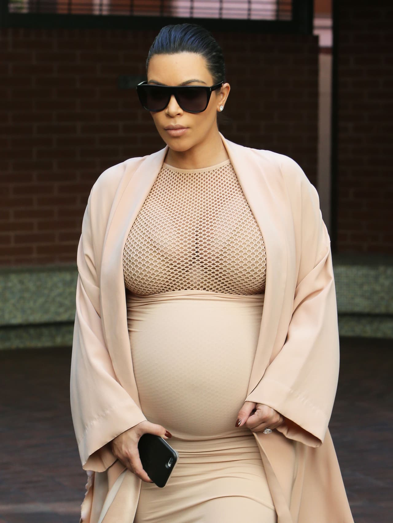 Kim sigue fiel a su estilo.