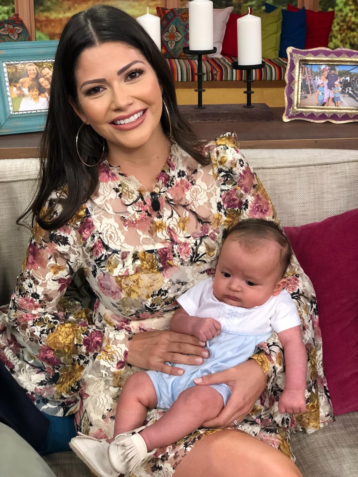 Aunque Gael se adelantó un poquito a su nacimiento y nació pequeñito, en este tiempo ha crecido muchísimo.