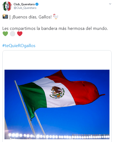 Equipos latinoamericanos y del resto del mundo, se suman a las felicitaciones por la celebración de la Independencia de México, Guatemala, el Salvador, Costa Rica, Honduras y Nicaragua.