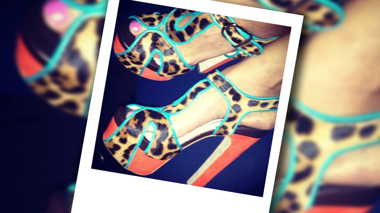 Los zapatos hay que llevarlos con personalidad.