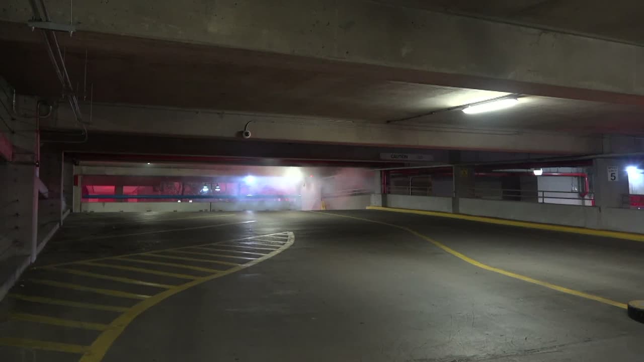 Incendio en el centro de la ciudad de Dallas 