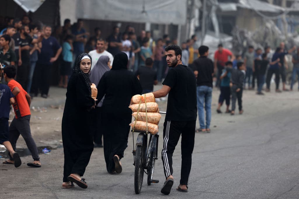 La crisis humanitaria cada vez es mayor en la Ciudad de Gaza.
