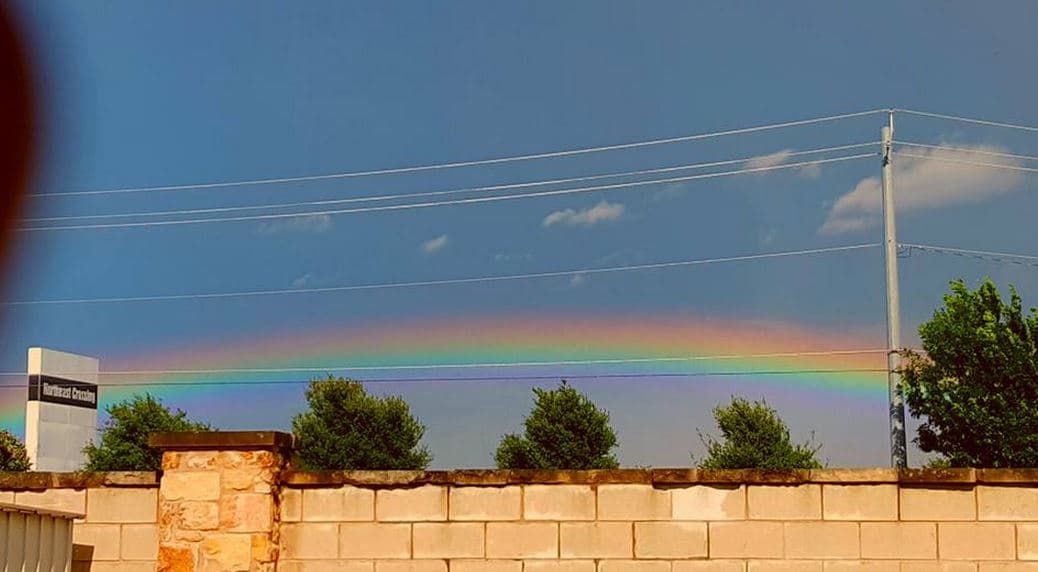 La audiencia compartió fotos de la zona tras el paso de la tormenta Bill.