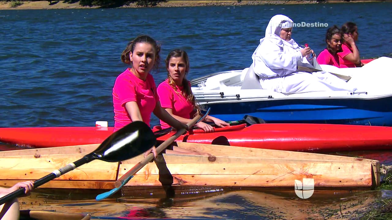¡Vamos Luisa Fernanda! Tienes todo para ganar la competencia de kayak.
