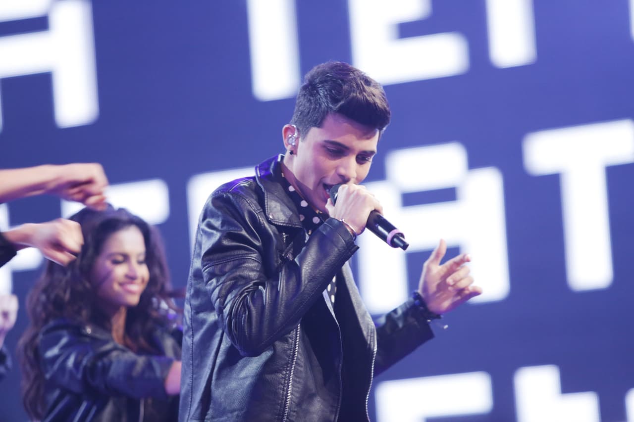 Este chiquillo ha enamorado a las nenas con esos ojazos. Ahora, trabaja con todo para asegurarse un puesto en La Banda.