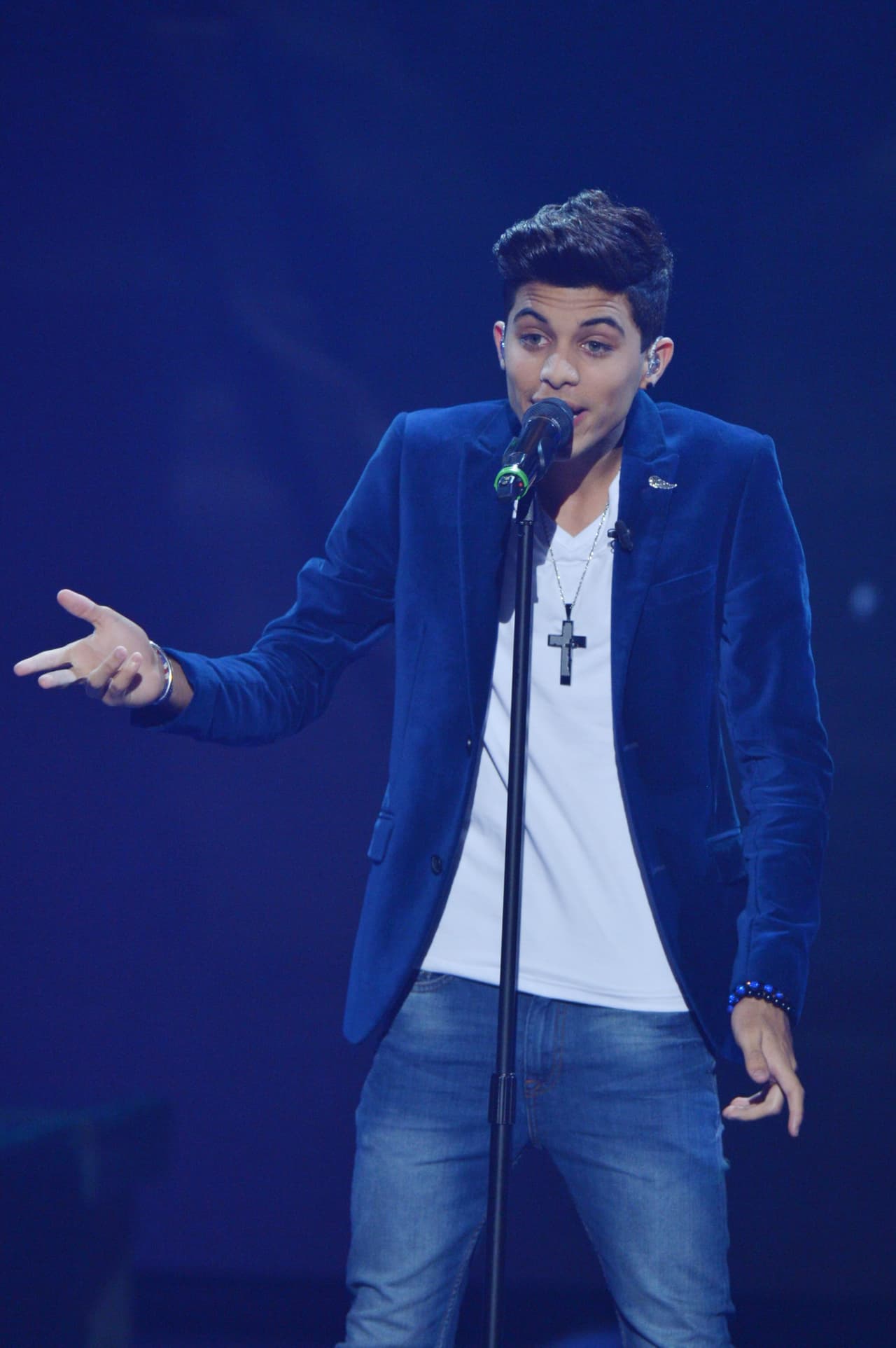 Este chiquillo ha enamorado a las nenas con esos ojazos. Ahora, trabaja con todo para asegurarse un puesto en La Banda.