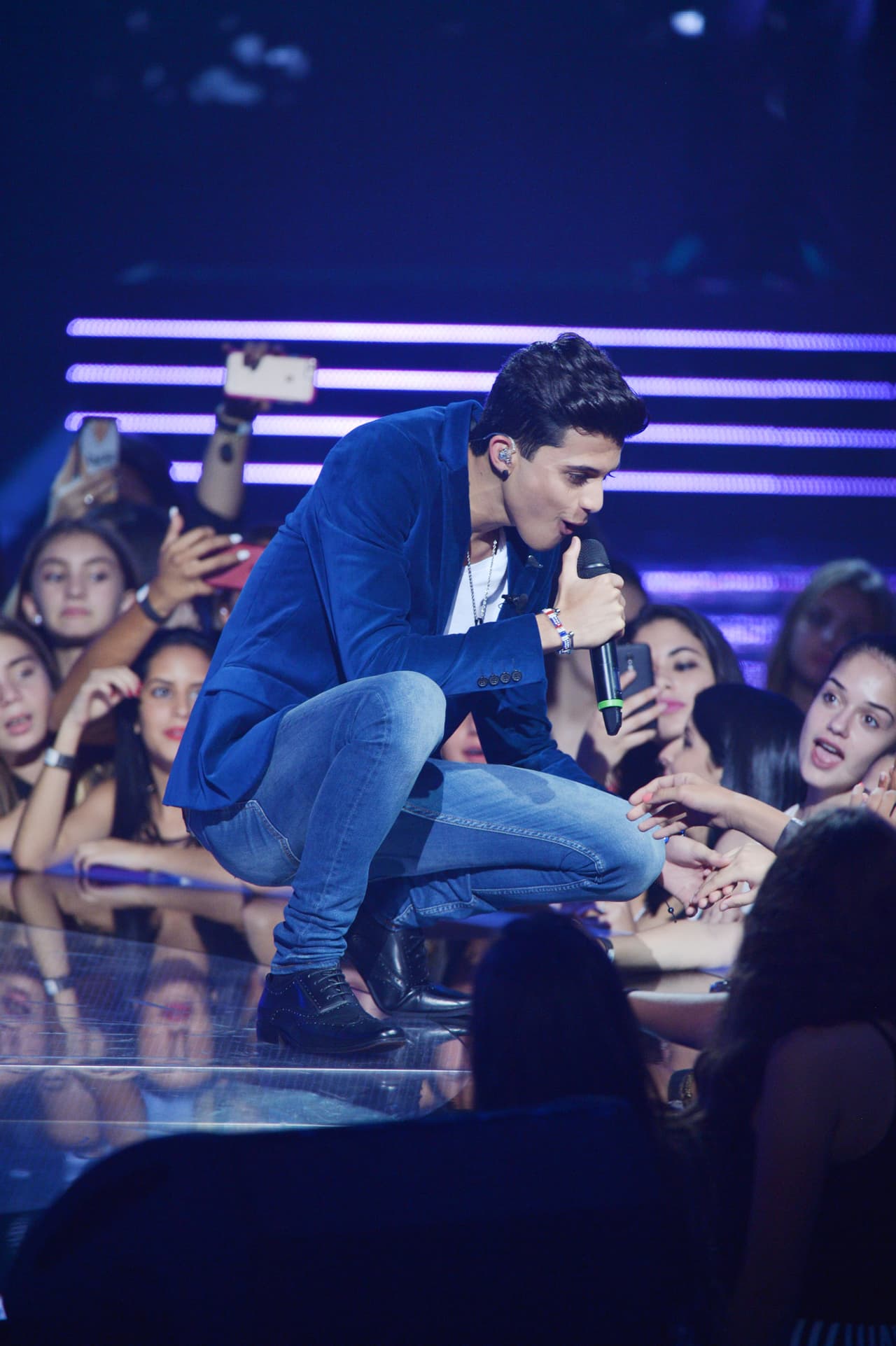 Este chiquillo ha enamorado a las nenas con esos ojazos. Ahora, trabaja con todo para asegurarse un puesto en La Banda.