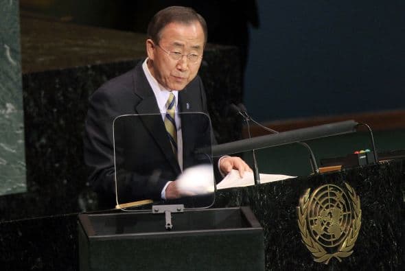 Ban dijo estar, pese a las barreras, los escepticismo y el rápido avance de hacia 2015, optimista de que se pueden cumplir los compromisos.