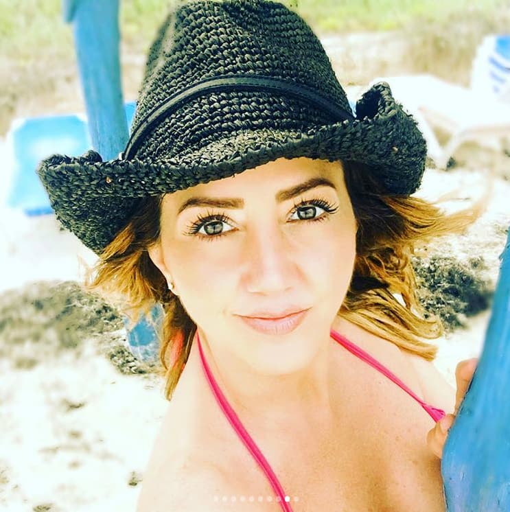 Para Andrea Legarreta empezar el año viajando y coleccionado recuerdos es la mejor manera de arrancar el 2018.