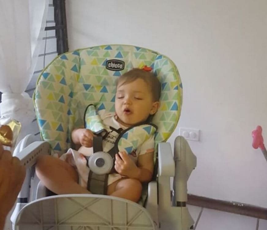 Y no todo es glamour en la vida, cuando el sueño ataca, ataca.