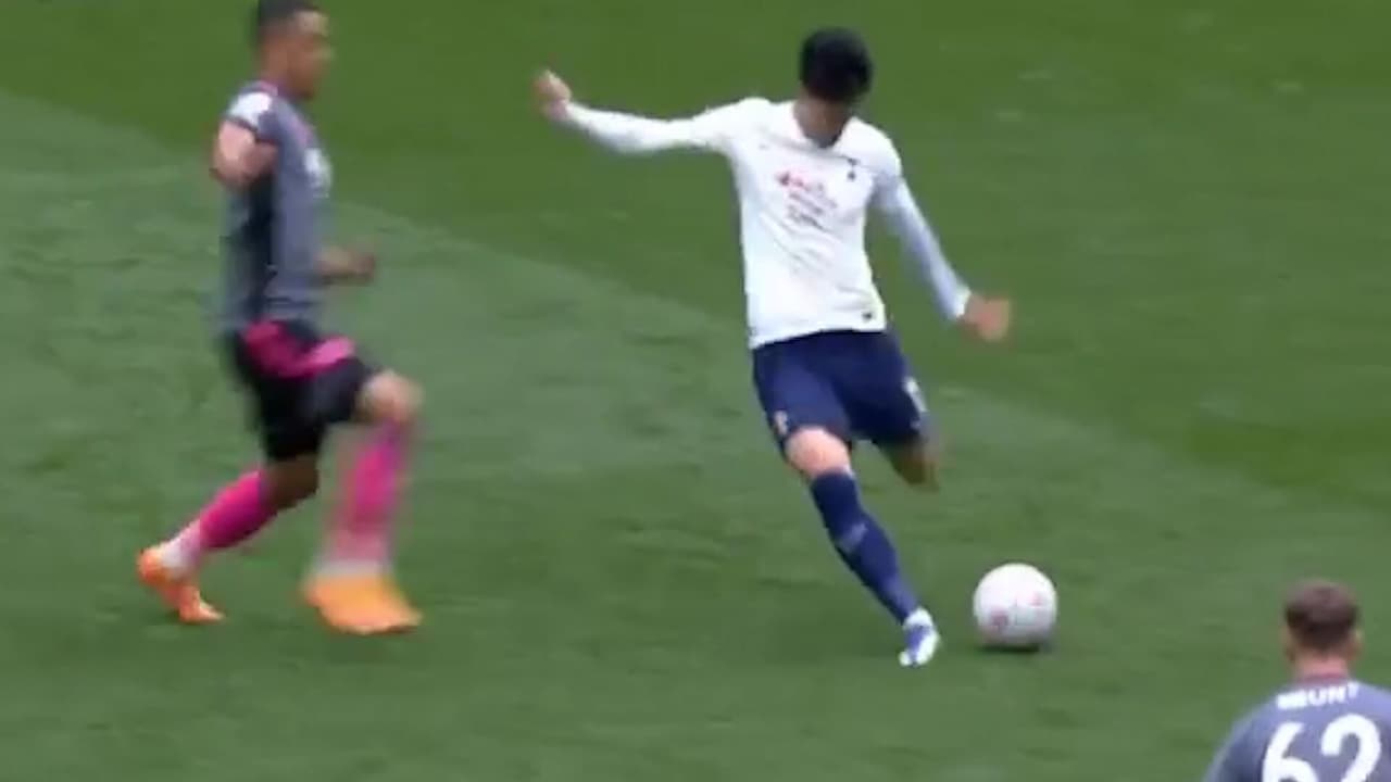 ¿Candidato al Puskas? El tercer gol del Tottenham es una joya de Son