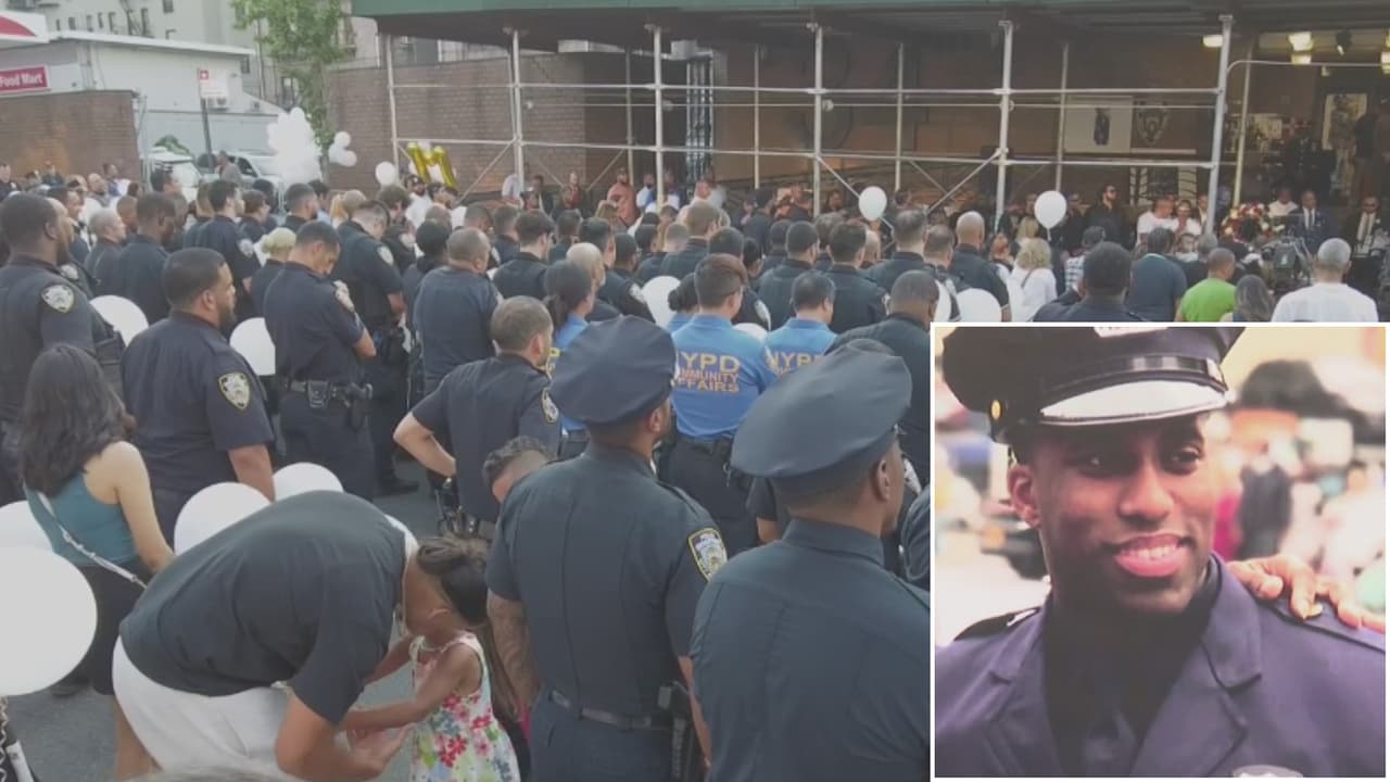 Realizan vigila por Alexis Martínez policía de NY presuntamente asesinado por su padre