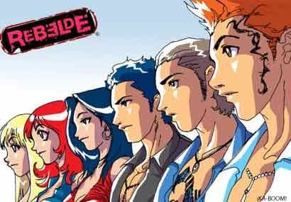 También fue creado un cómic, el cual contaba la historia de seis adolescentes y sus problemas en la escuela, muy parecido a la telenovela.