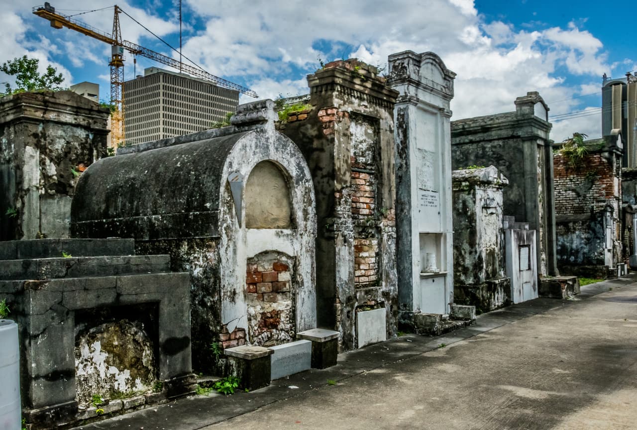 El cementerio de St. Louis 1, en Nueva Orleans, Louisiana.