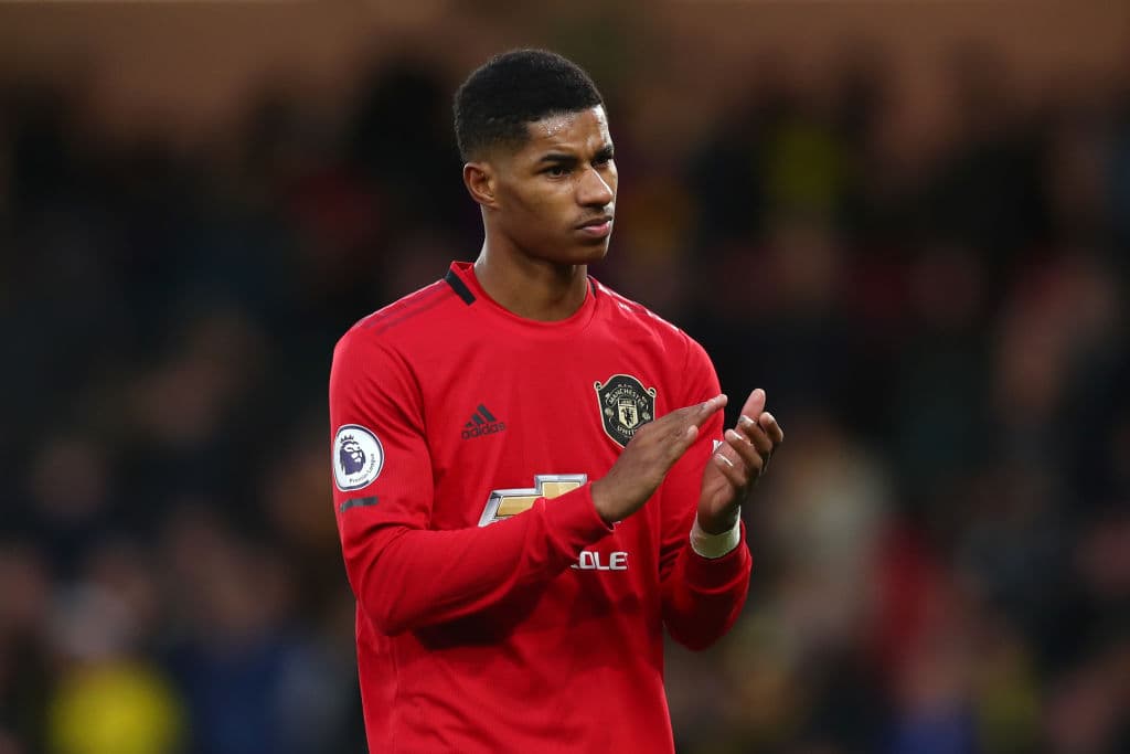 Rashford invita a sanitario a un partido del Manchester United