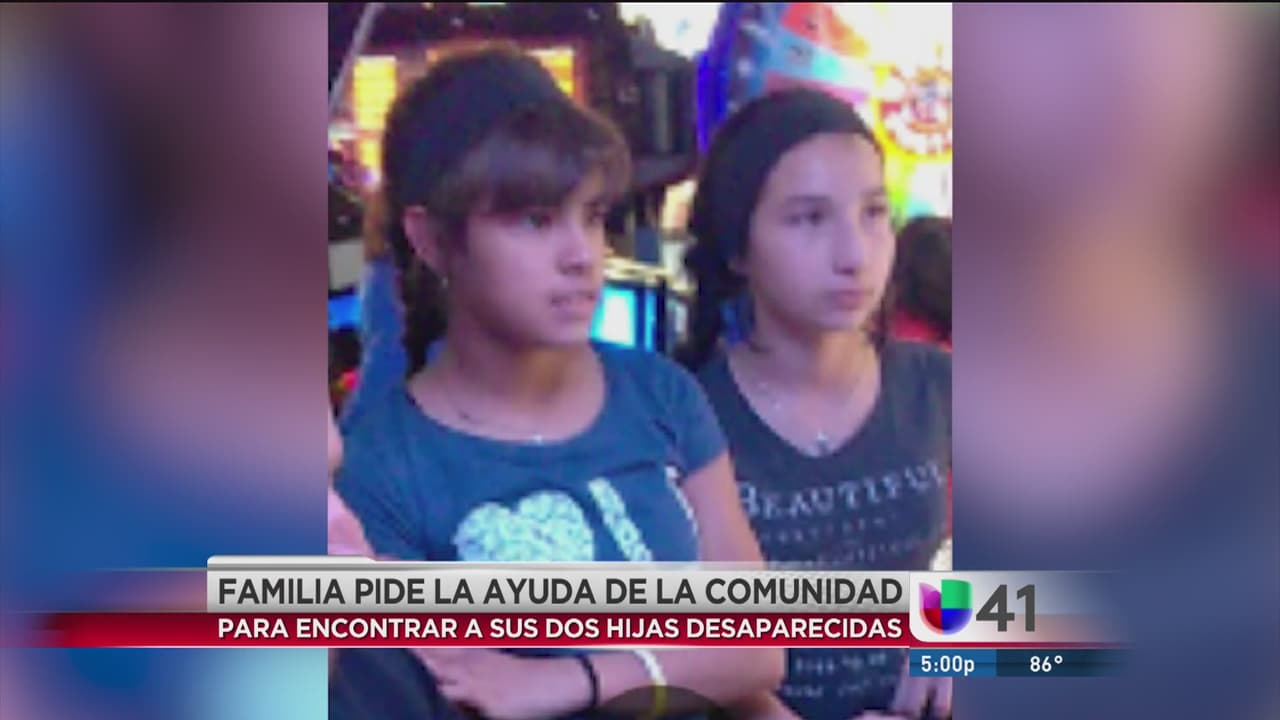Familia de San Antonio pide ayuda para localizar a sus hijas
