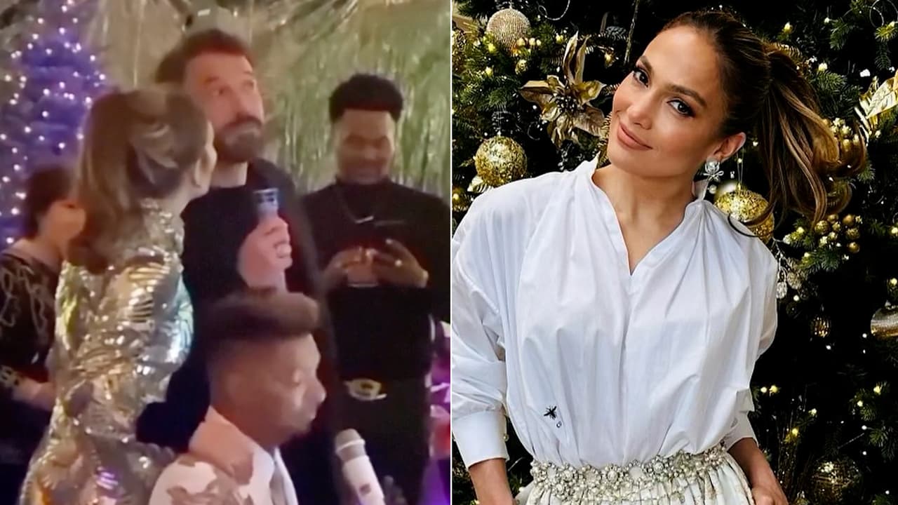 JLo y Ben Affleck celebraron su primera fiesta navideña en su mansión de 60 millones de dólares