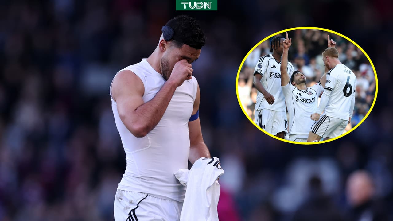 Raúl Jiménez rompe en llanto tras anotar gol de penal en victoria del Fulham 