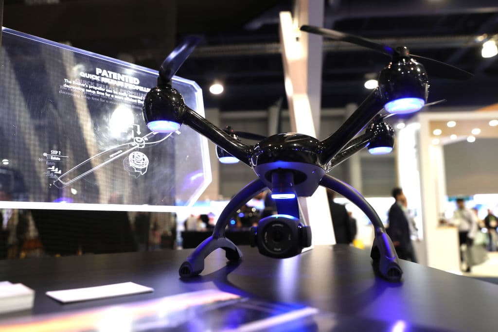 Cada año nuevos drones llegan a los cielos del CES.