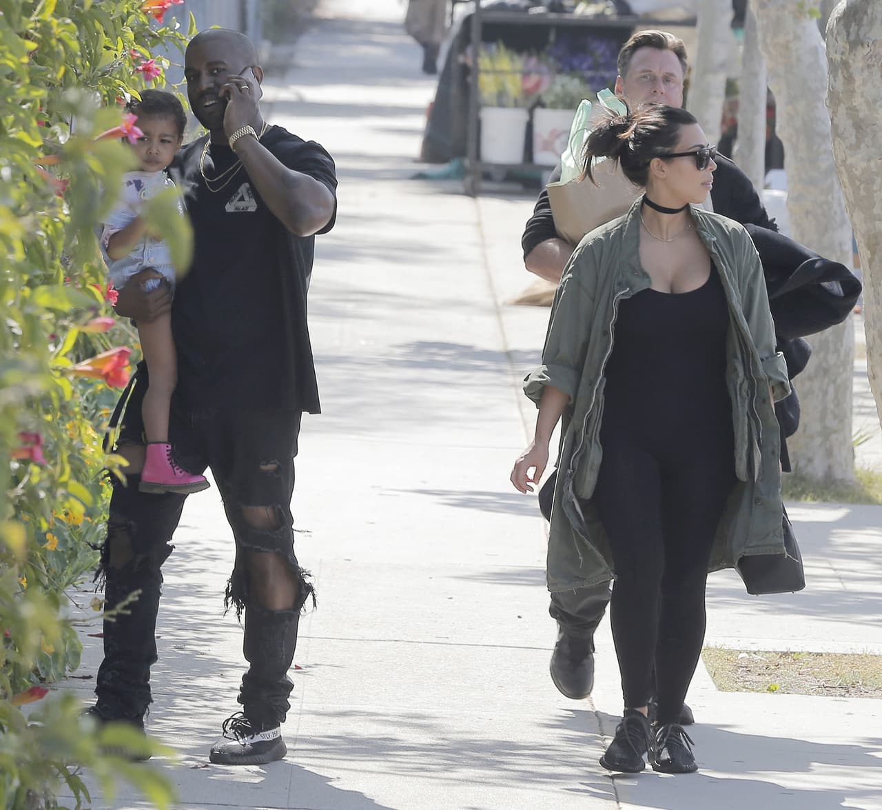 Pero al final parece ser que Nori no quiso ir a los brazos de mami.