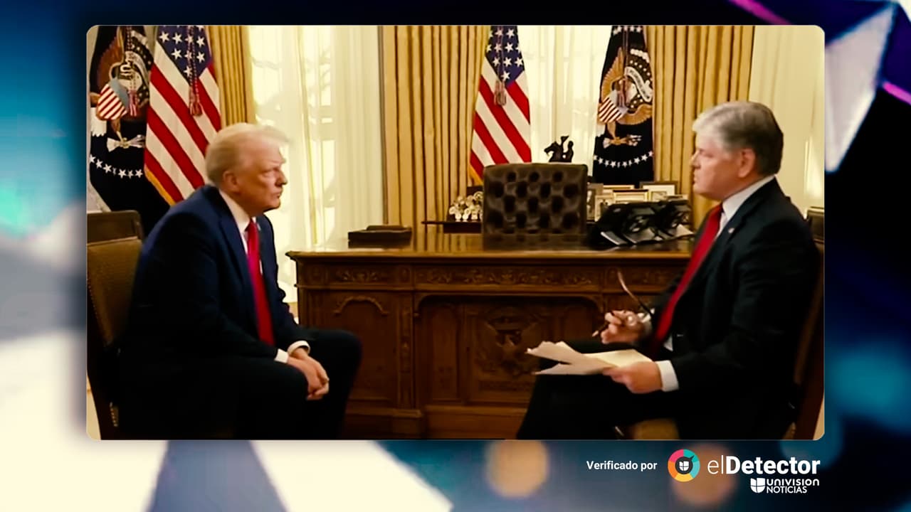Verificamos siete frases de Donald Trump en su primera entrevista tras asumir la presidencia
 