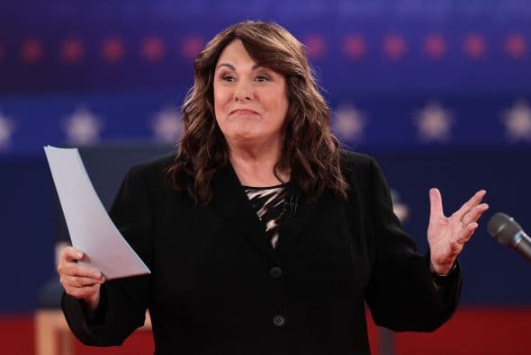 El encuentro fue moderado por Candy Crowley, de la cadena CNN.