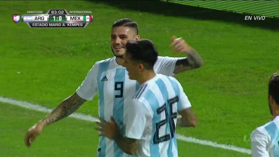 ¡GOOOL! Isaác Brizuela anota para Mexico