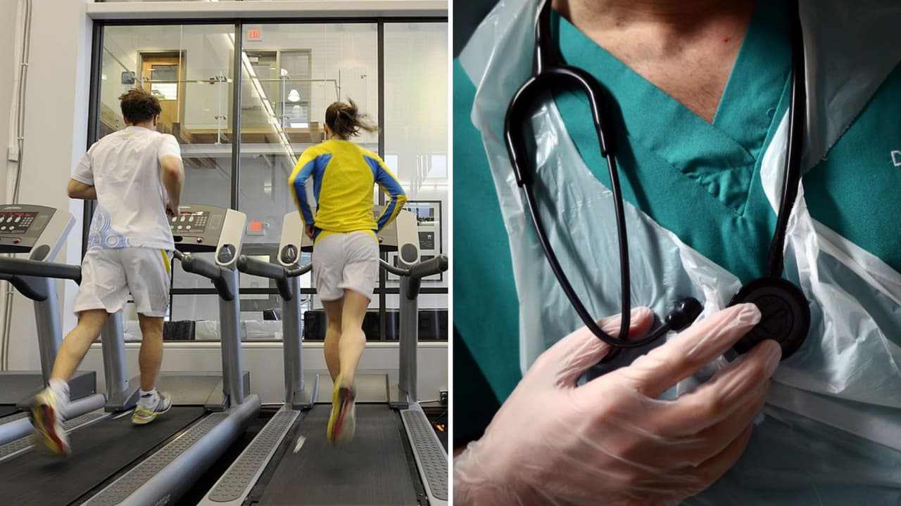 Joven terminó en urgencias tras su primer día en el gimnasio