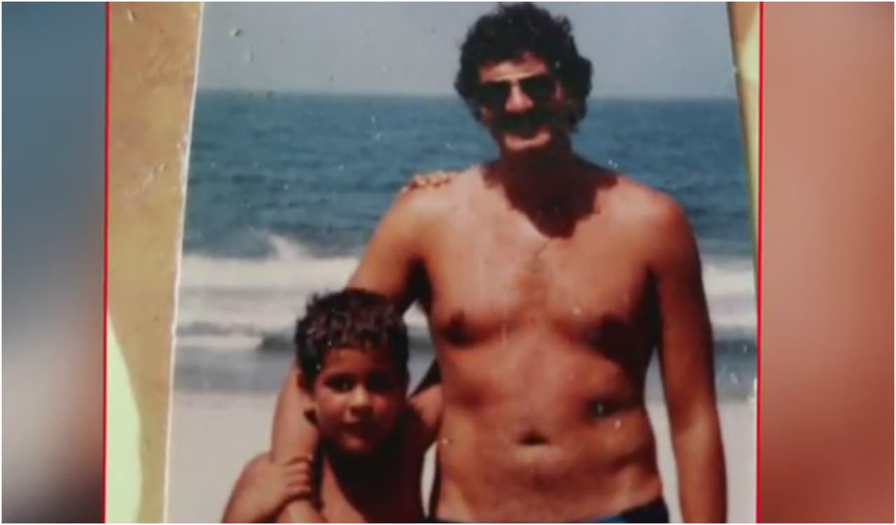 Estas imágenes muestran el gran amor que siempre ha existido entre ellos. Jesús Díaz quiere llegar a ser tan correcto y luchador como su papá.