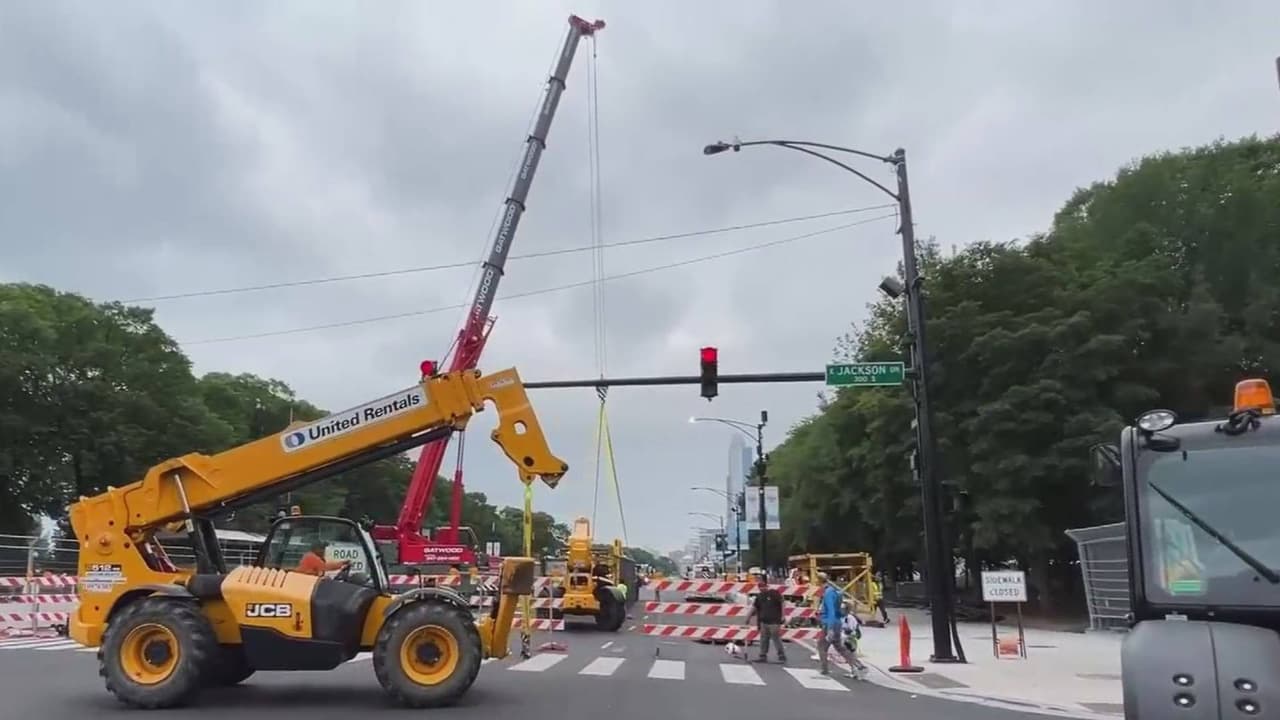 Muere empleado durante montaje de NASCAR 
