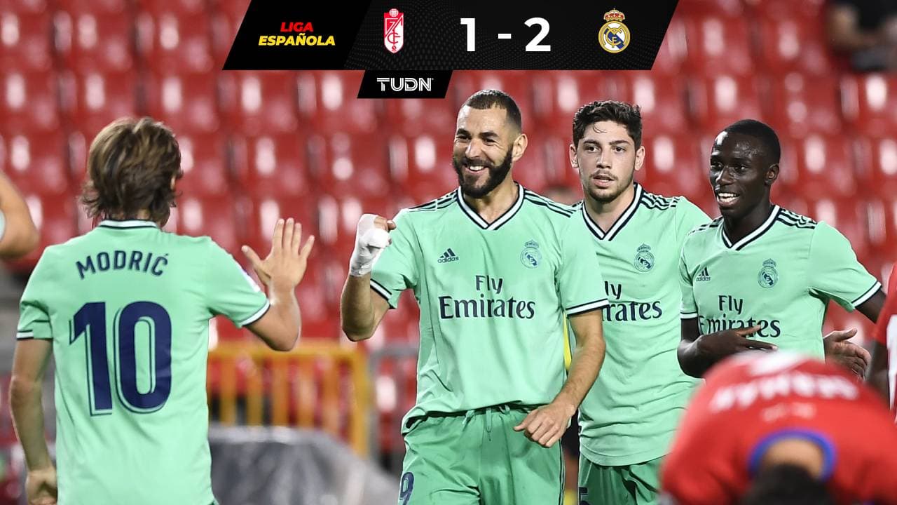 ¡A puro golazo! El Madrid sufre pero vence al Granada