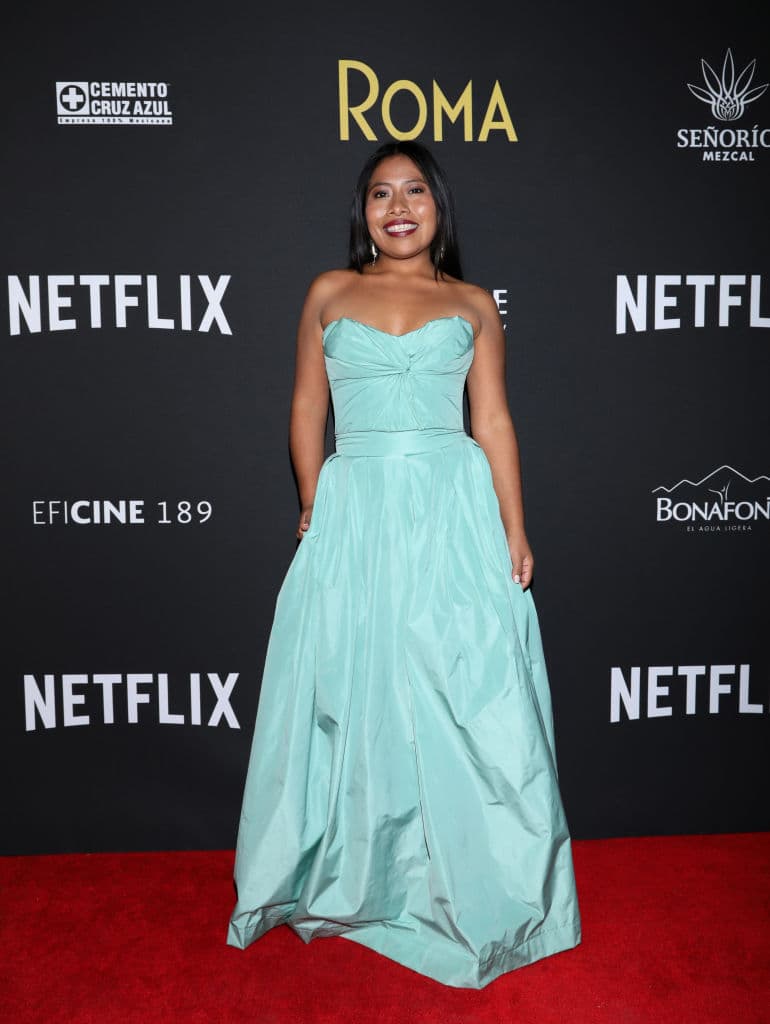 "Yo lo único que dije cuando me preguntaron, yo dije 'la felicito', es de Tlaxiaco (Oaxaca), es muy guapa, es del mismo pueblo de mi bisabuelo, me da mucho gusto. Luego me dijeron '¿crees que (Yalitza Aparicio) vaya a hacer carrera en Hollywood?', y yo dije a mí me parece que no tiene la vocación de actriz", señaló.