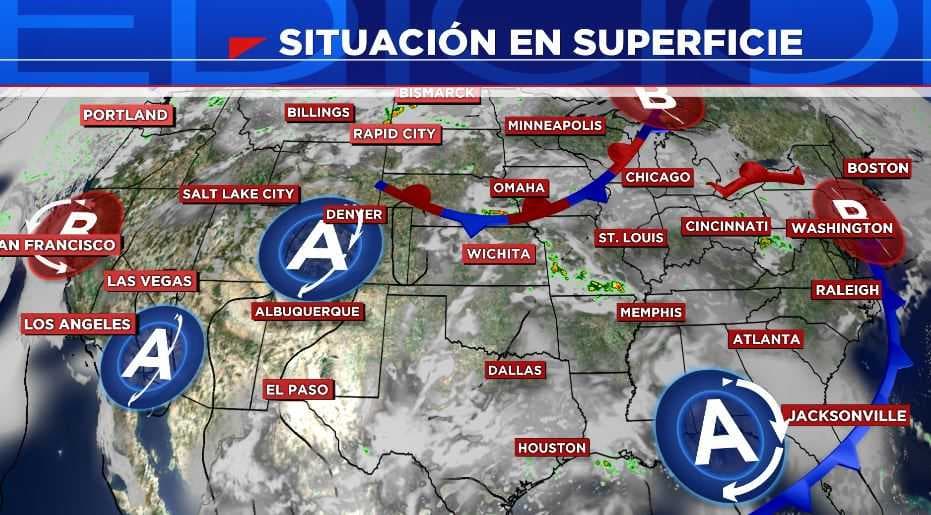 Predicción del tiempo a nivel nacional para el Día de la Independencia
