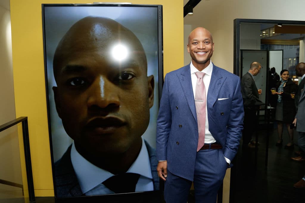 El escritor y director de la fundación Robin Hood, Wes Moore, compite por la nominación demócrata a la gobernación de Maryland.