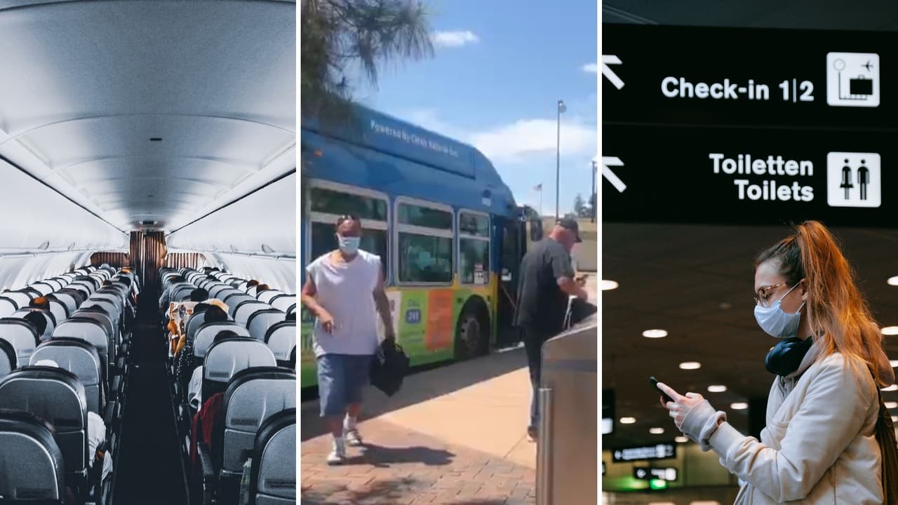 “Yo la uso por todo”: fuera máscara para aerolíneas y transporte público 