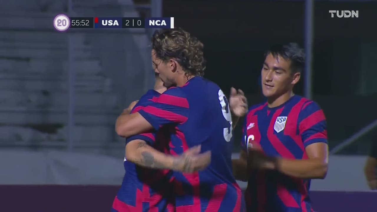¡No perdona! Diego Luna marca de penal el 2-0 de Team USA