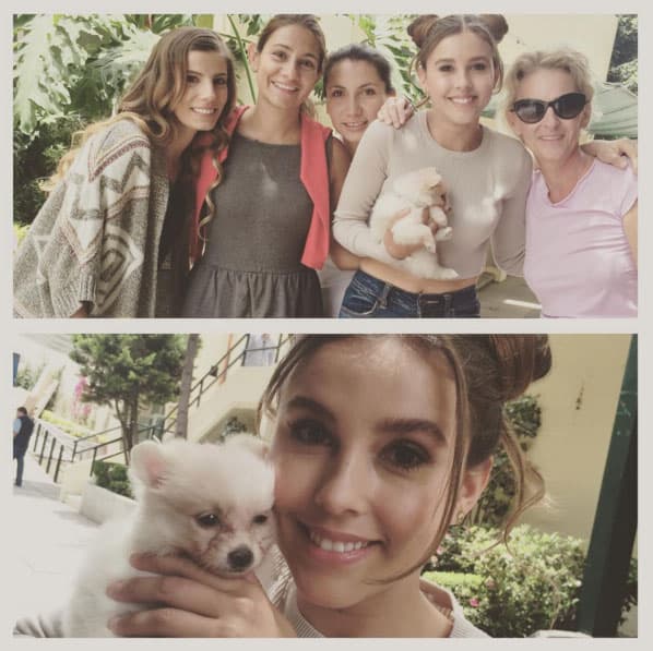 Y le agradeció a la productora el detalle a través de Instagram: "Tengo hija y no lo puedo creer!!! Gracias Nathalie!! Es lo más lindo del mundo!! Gracias @yislemuss77 @aranzacarreiro y Vane por ser cómplices de esta hermosa sorpresa!! Wow!!! #DemasiadoAmor #QueFeliz".