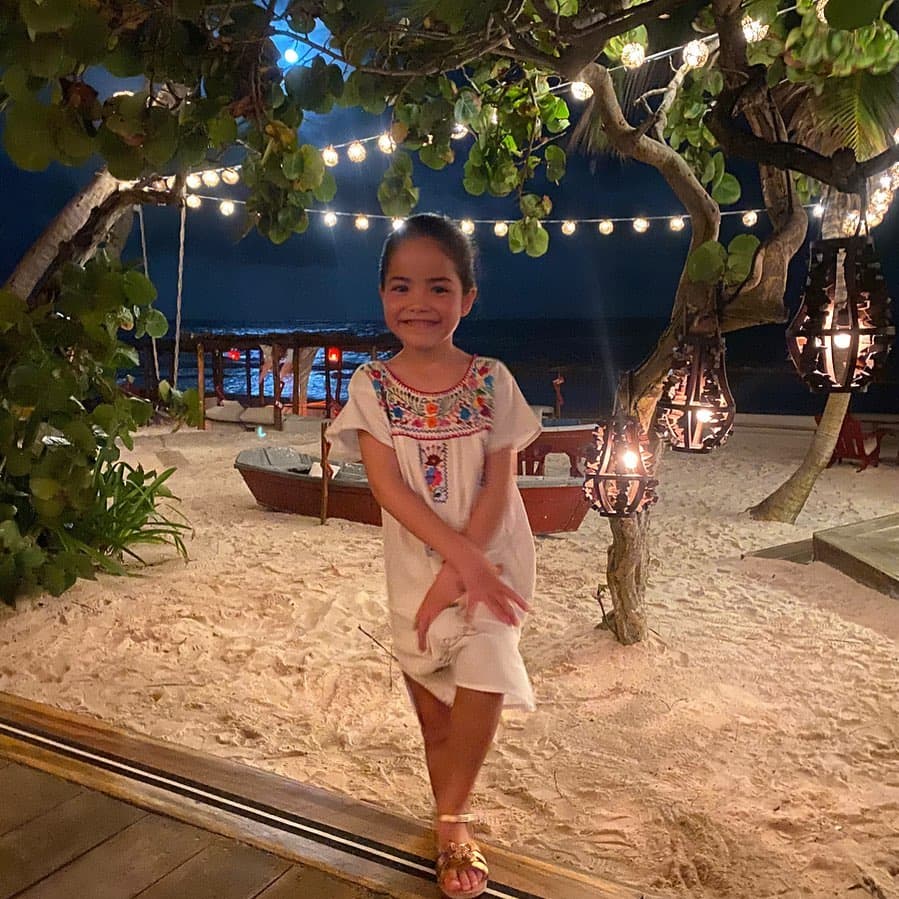 ¿Y qué decir de Giulietta? Cada vez más grande y linda, muy parecida a la ex reina de belleza.