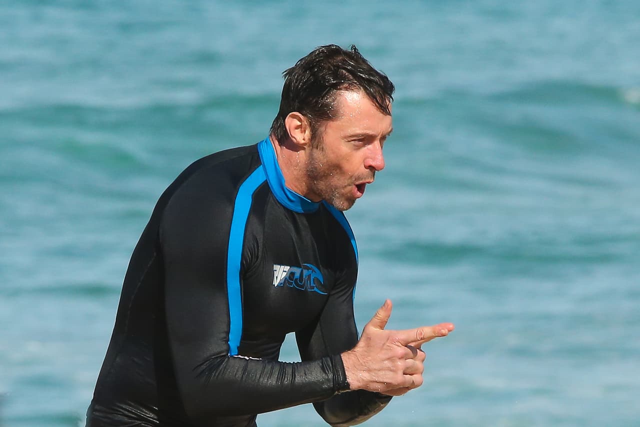 Hugh Jackman es un amante de los deportes y de sus mascotas.