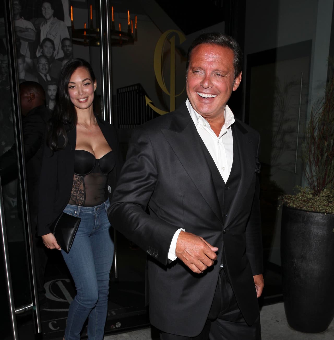 La nueva pareja fue a cenar al restaurante Catch, en West Hollywood.