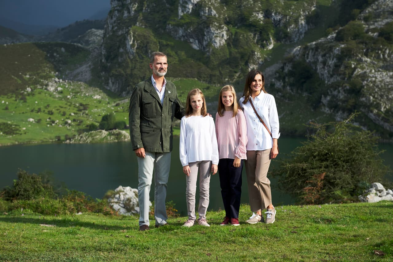 Además, Leonor inauguró un mirador, el cual lleva su nombre.
