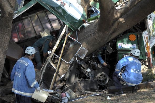 De acuerdo con el reporte, dos conductores fueron detenidos y los otros dos huyeron.