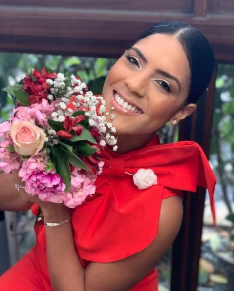 Y es verdad, el brazalete ha estado con Francisca en cada una de sus fotos compartidas en redes sociales, como esta de febrero de este año.