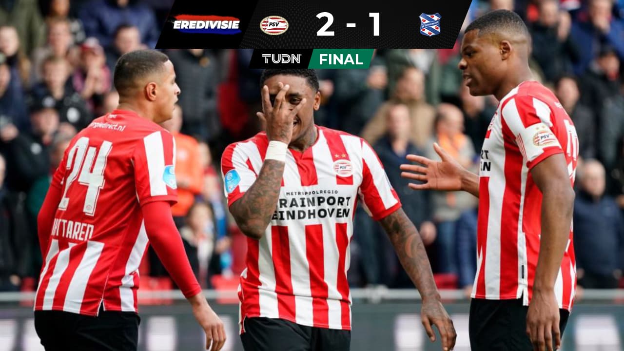 Sin Guti, PSV regresa al triunfo con un doblete de Bergwijn