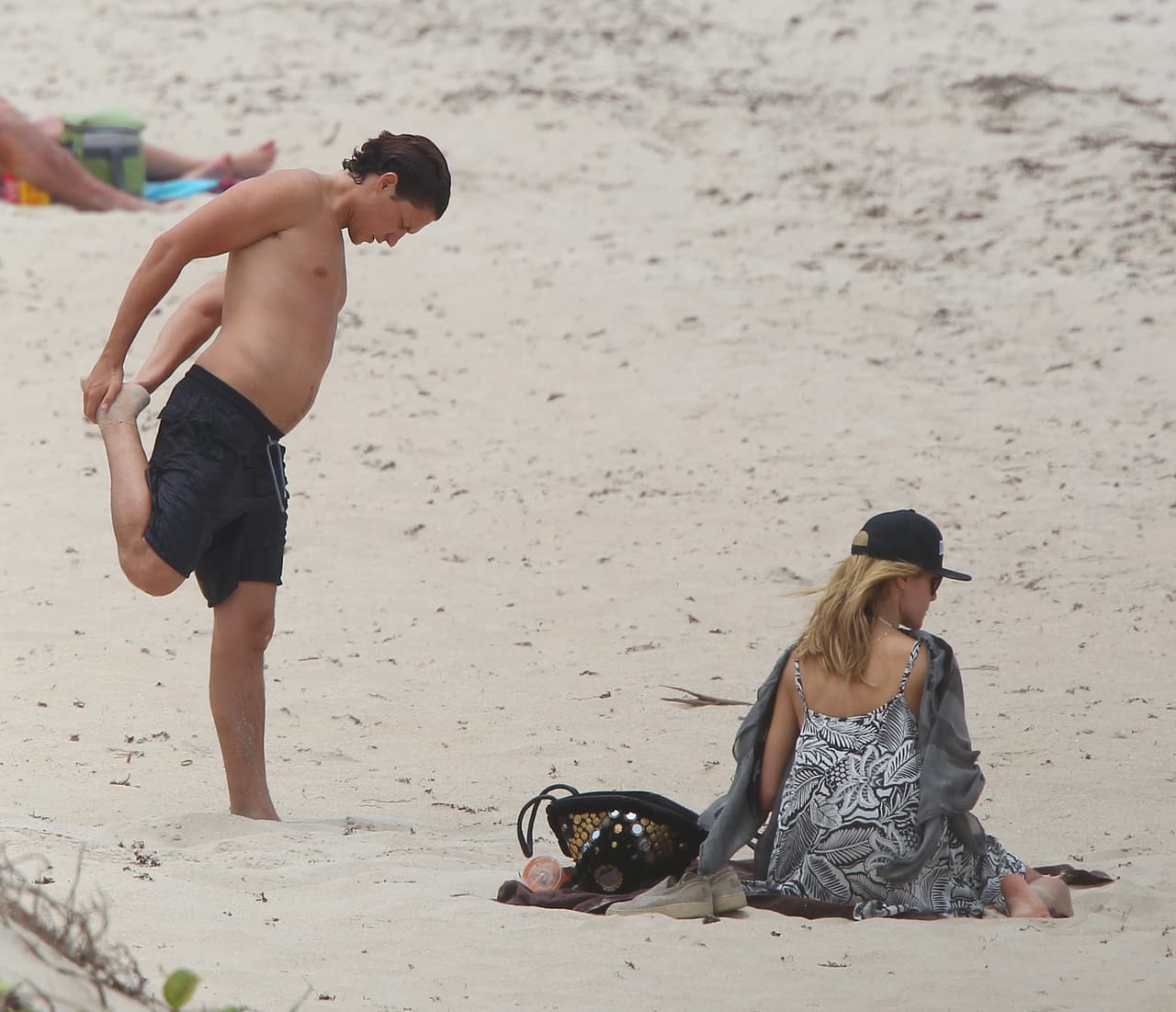 Algunos estiramientos.