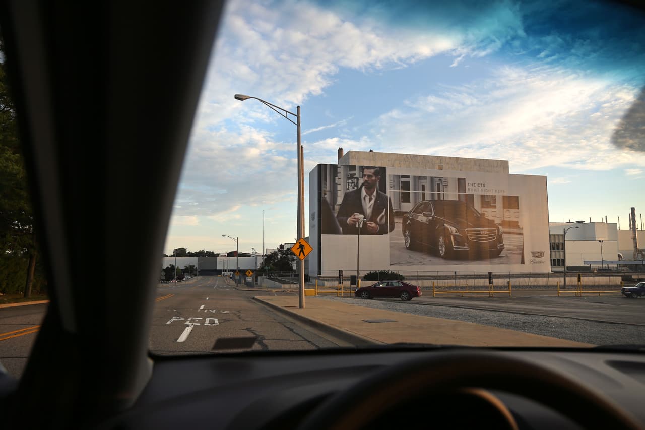 La fábrica de ensamblaje de carros de General Motors, Lansing, Michigan, 19 de agosto de 2016.