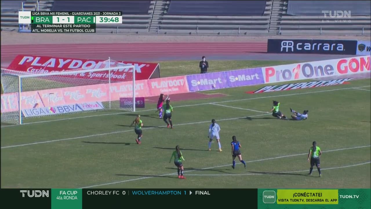 ¡Se salvan las Bravas! Ángeles se pierde la ventaja de Pachuca